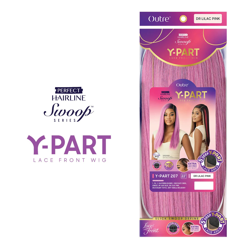 Outre HD Lace Frontal Synthetic Wig Perfect Hairline Glueless Y-Part Swoop Series Y-Part 207