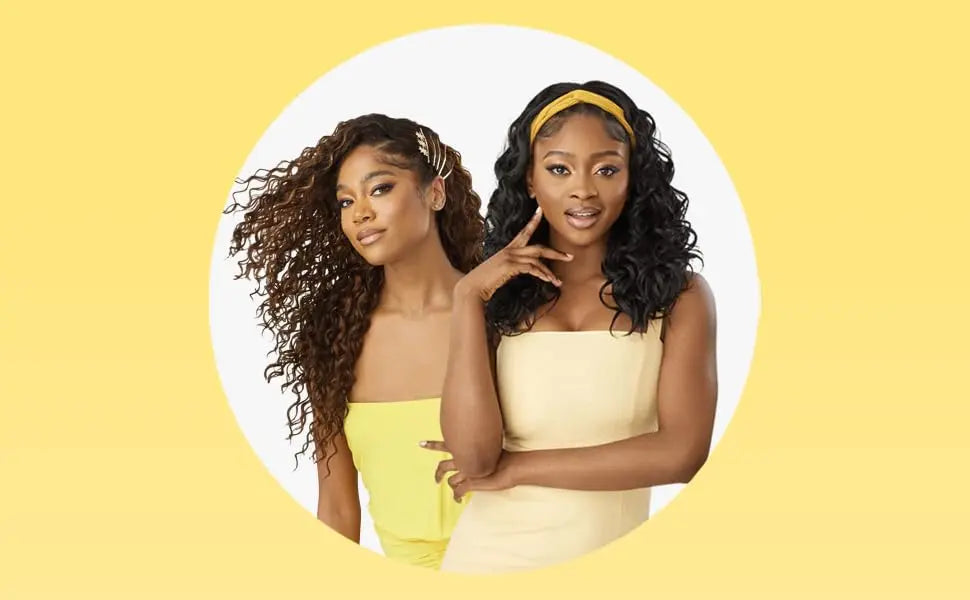 Outre Wig Converti-Cap Dominican Bounce - Tight Curl Style, Natural Look, Easy to Install, Versatile Styling