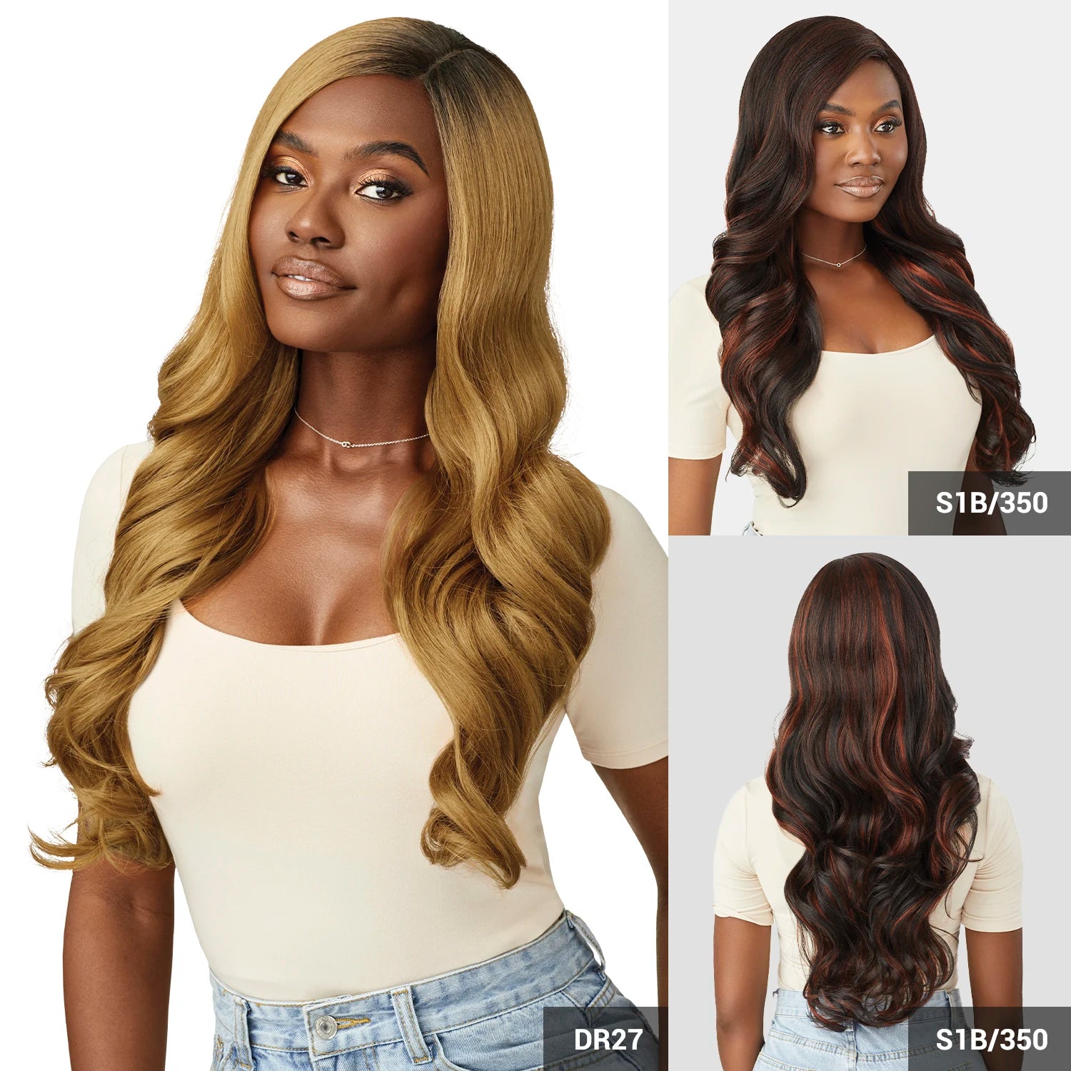 Outre The Daily Synthetic Wig Style N Dash 3" Deep Lace Part Wig Daily 4
