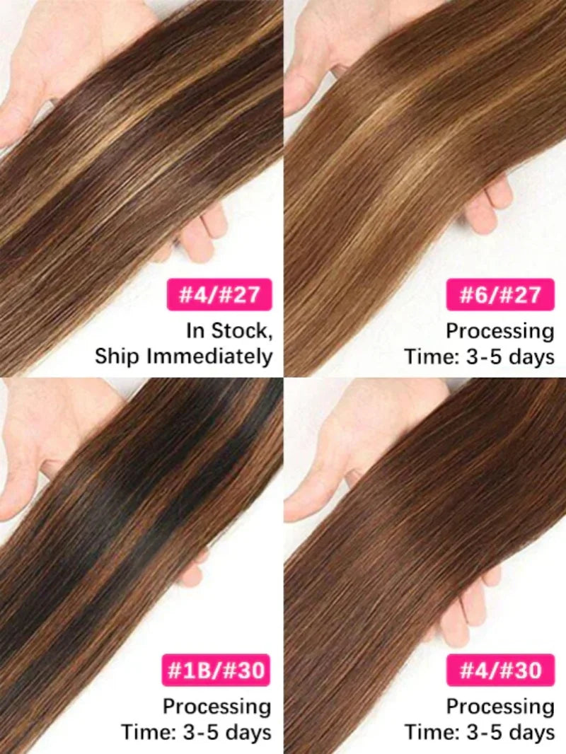 Brazilian 13x4 Water Wave Curly Wigs Honey Blonde 13x4 Glueless Lace Closure Wigs Human Hair Highlight Ombre Deep Wave Wig