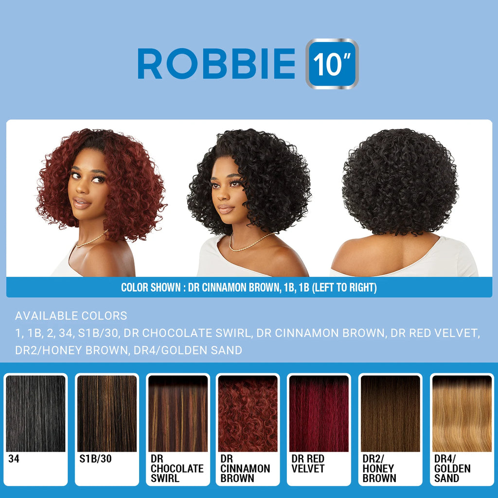 Outre Synthetic Half Wig Quick Weave Robbie