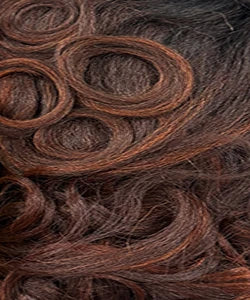 Janet Collection Human Hair Blend HD Lace Front Wig 360 Glueless Melt Hand-Tied 13X6 Frontal Part Tiva - Synthetic