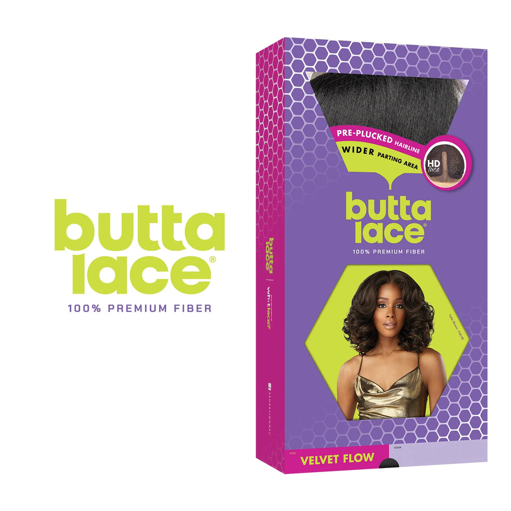 Sensationnel HD Lace Front Synthetic Wig Butta Lace Glueless Velvet Flow