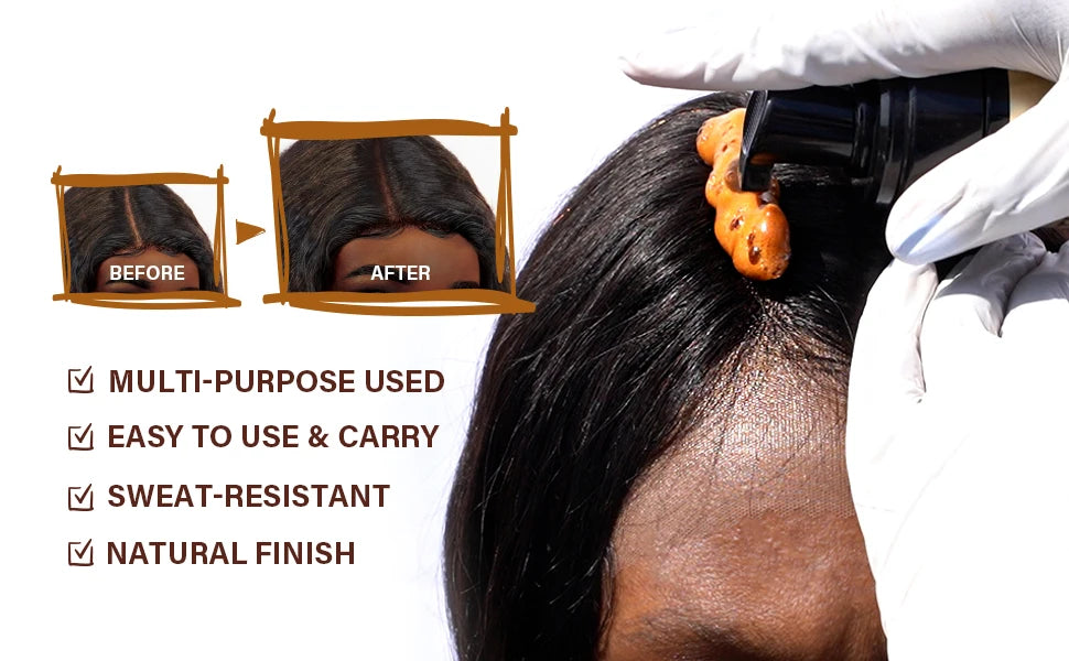 Ebin New York Tinted Lace Mousse 3.38oz/ 100ml - Smooth Application, Natural Finish, Perfect for Blending Lace