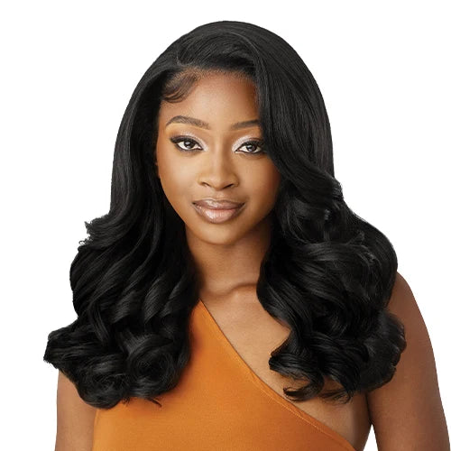 Outre Melted Hairline HD Lace Front Wig Glueless Juliet - Body Wave, Natural Baby Hair, Pre-Plucked, Heat Safe