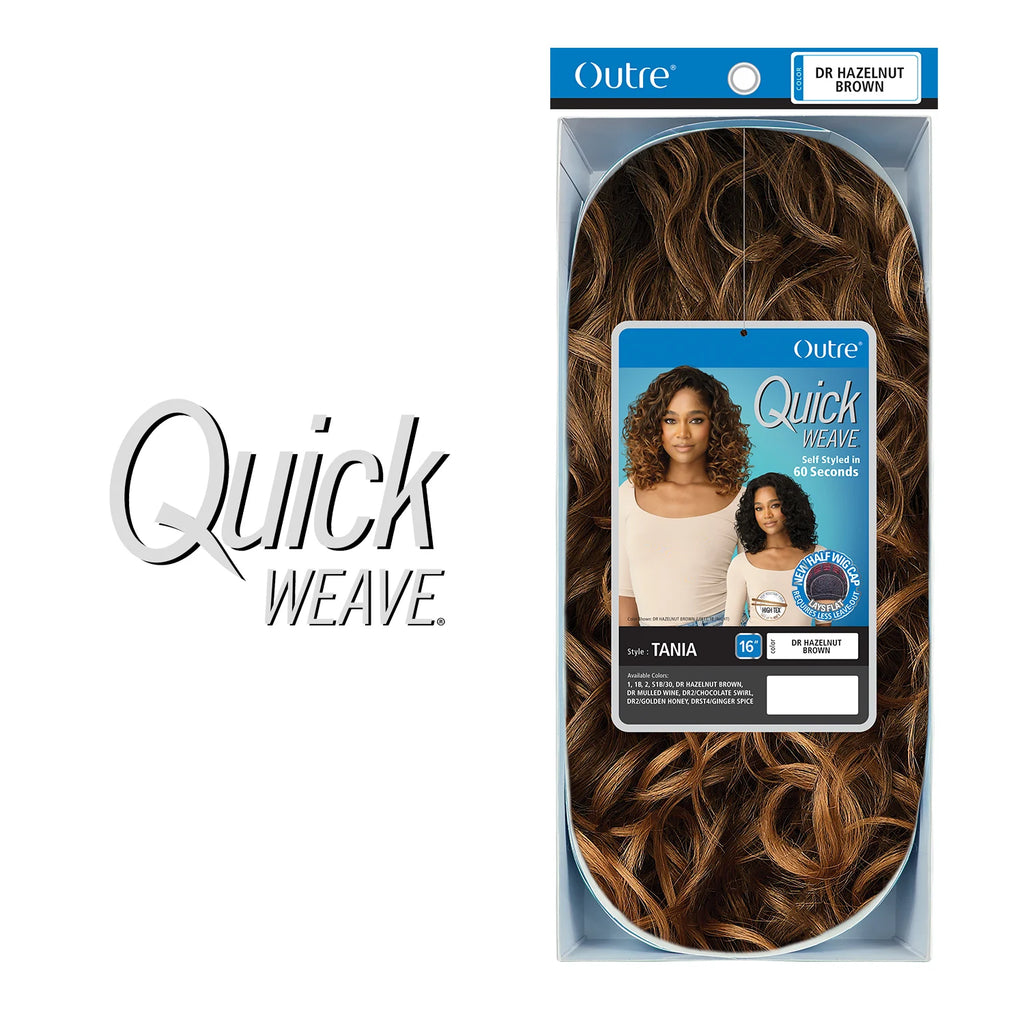 Outre Synthetic Half Wig Quick Weave Tania