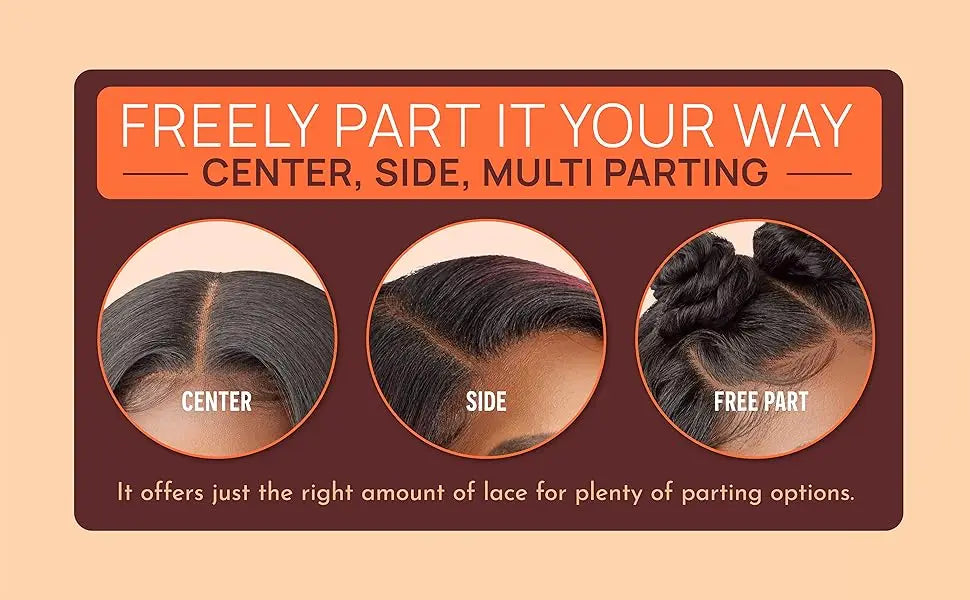 Outre Human Hair Blend Glueless HD 5X5 Lace Closure Wig Malaysian Deep 26" - Deep Curl Style, Soft & Smooth, Luxurious Length