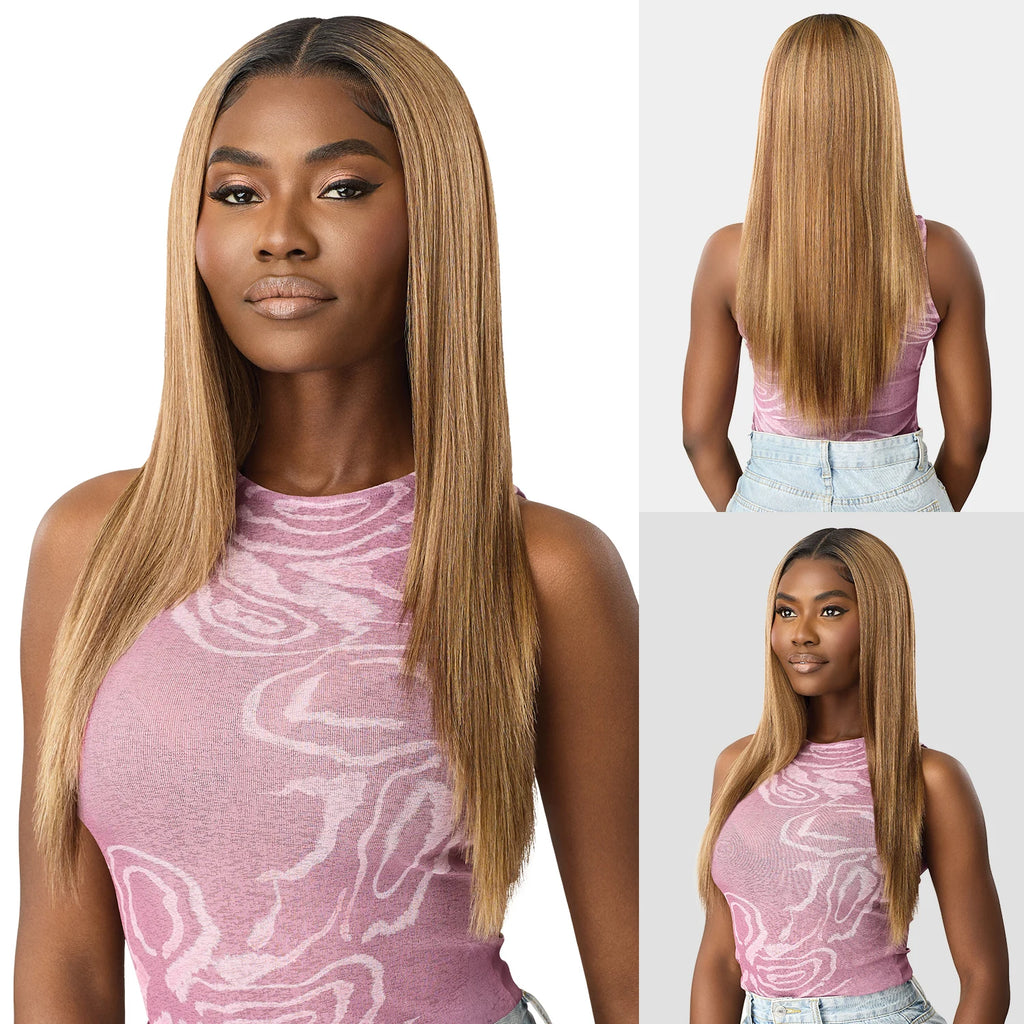 Outre HD Lace Frontal Synthetic Wig Perfect Hairline Glueless Y-Part Swoop Series Y-Part 202