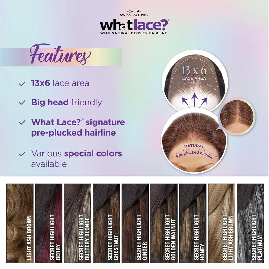 Sensationnel HD Lace Front Synthetic Wig Glueless Cloud 9 What Lace 13X6 Laurina