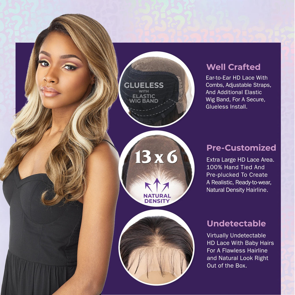 Sensationnel Cloud 9 What Lace HD Lace Front Wig 13X6 Zelena – Natural Curls, Pre-Plucked, Natural Look, Heat Safe