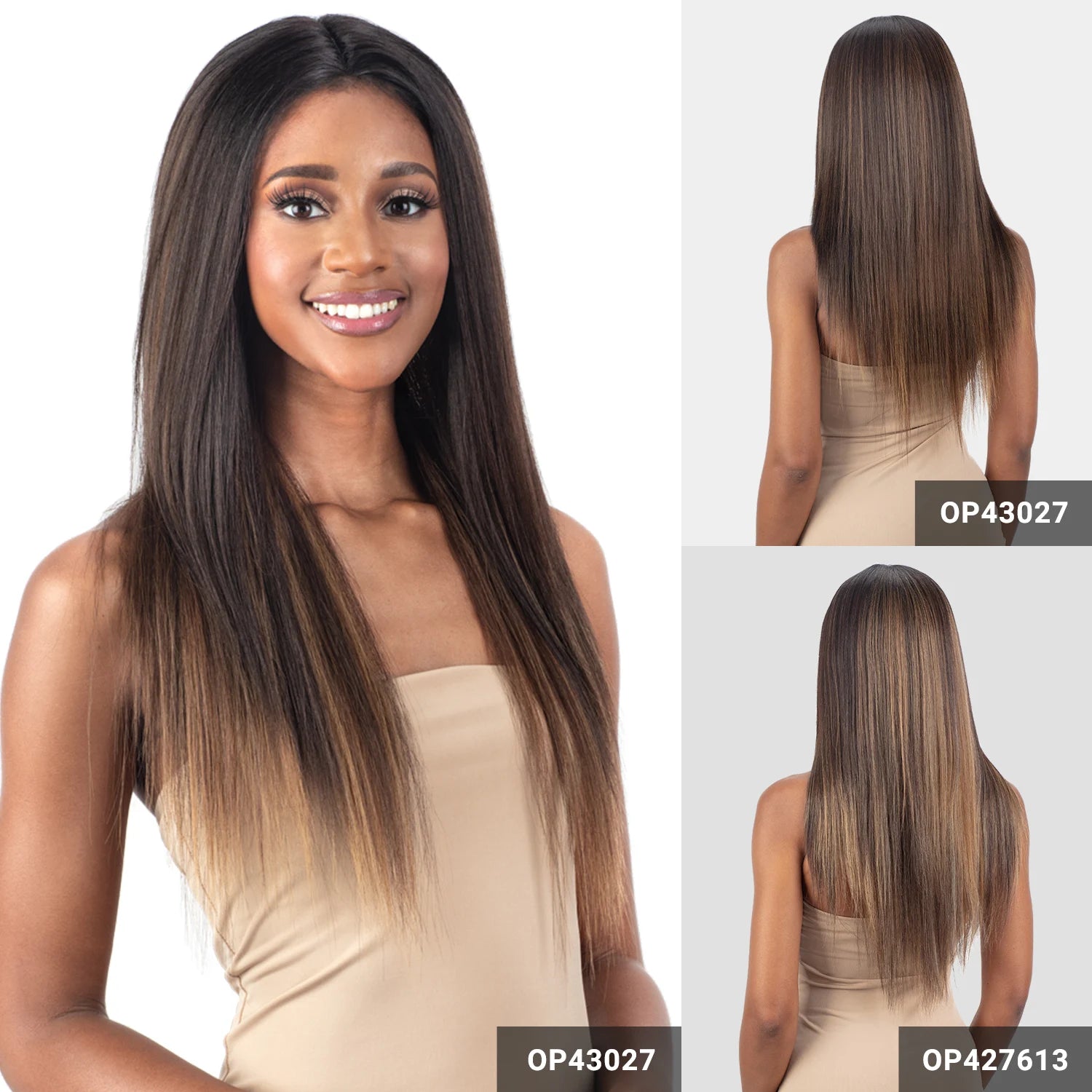 Milky Way Human Hair Blend HD Lace Front wig Legacy Finesse