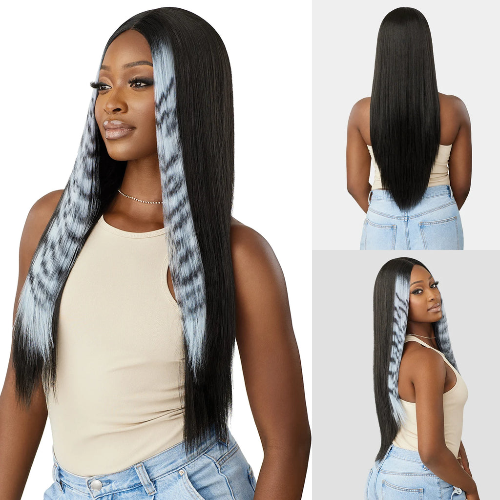 Outre HD Lace Front Synthetic Wig Glueless Color Bomb Tygra