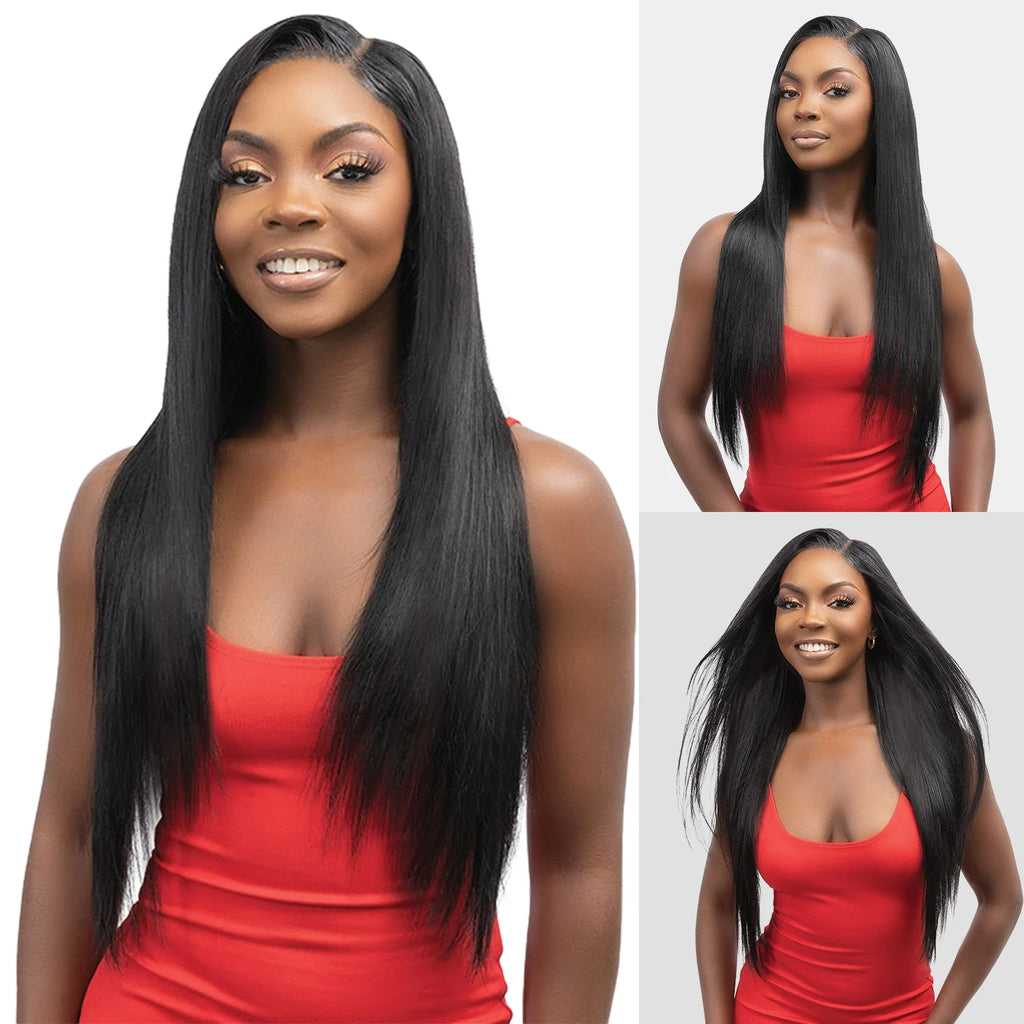 Janet Collection Natural Virgin Remy Human Hair Melt Nuskin 5x5 UHD Lace Closure Straight (10"-14")