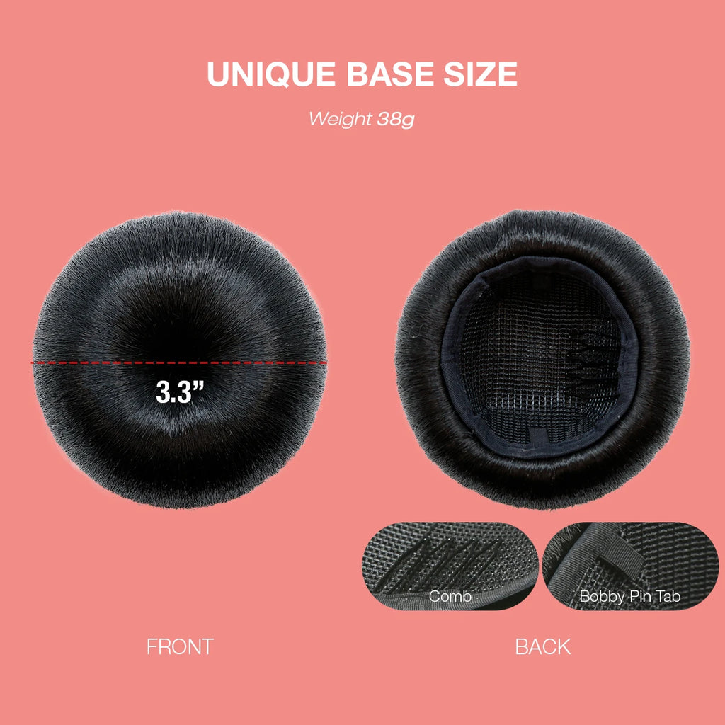 Instant Glitz Synthetic Hair Bun Sweet Rolls Classic Glazed (S)