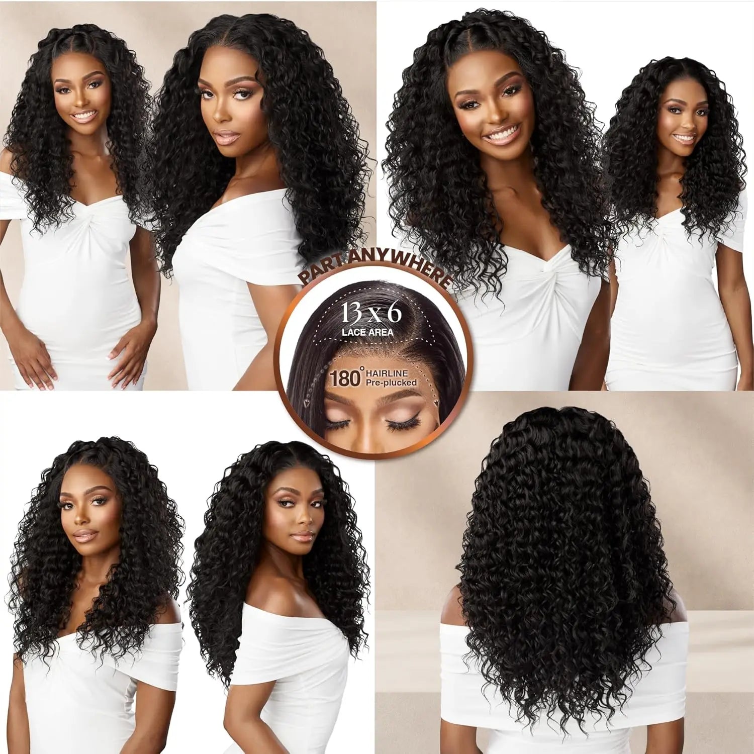 Sensationnel Glueless BareLace HD Lace Front Wig 13X6 Unit 2 – Pre-Plucked, Glueless, Heat Safe