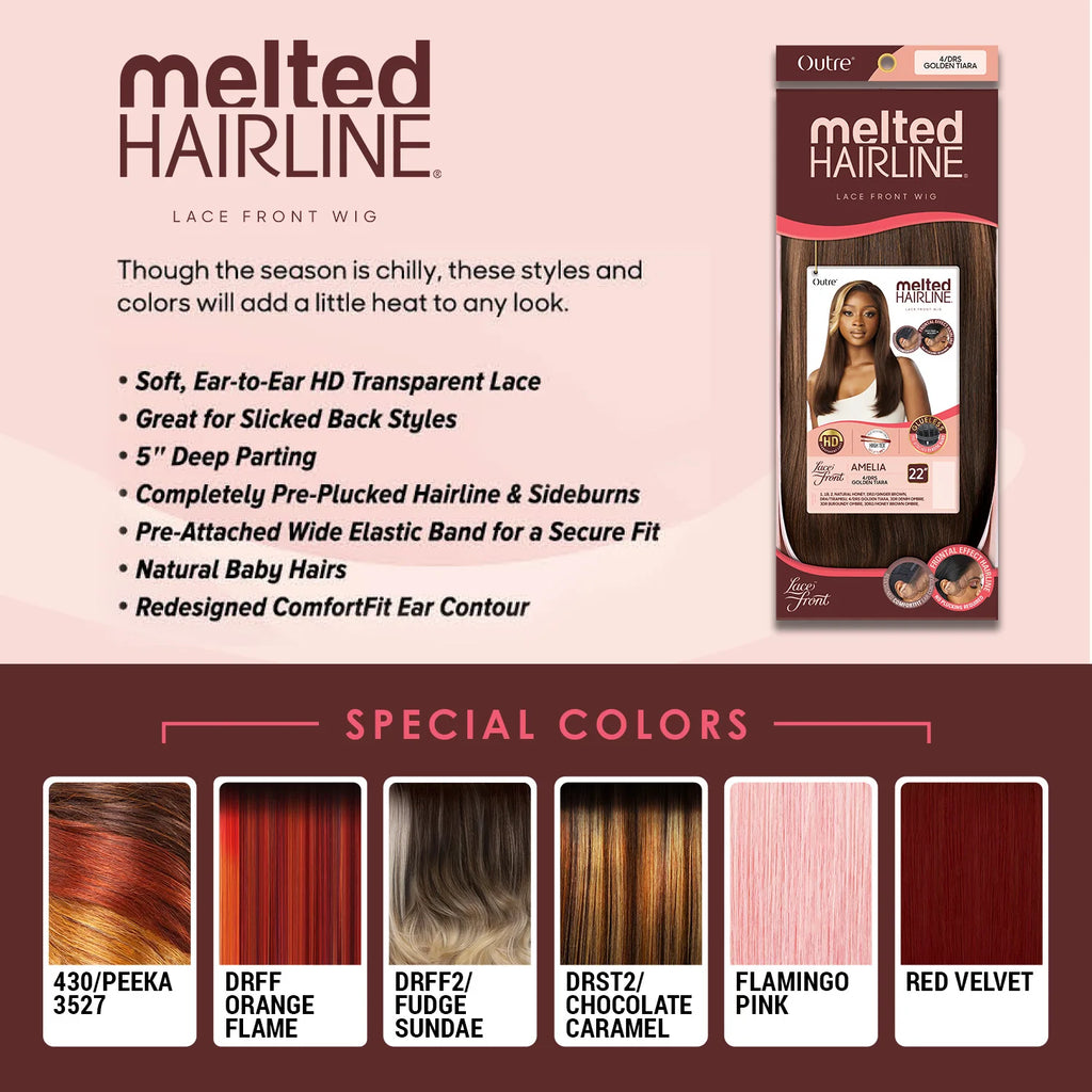 Outre HD Lace Front Synthetic Wig Melted Hairline Glueless Casella