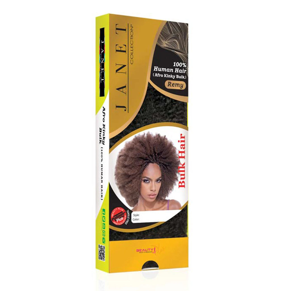 Janet Collection Remy Human Hair Braids Afro Kinky Bulk