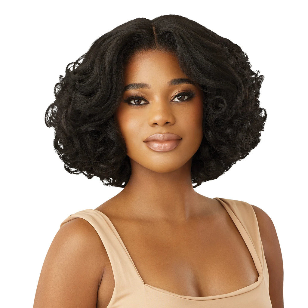 Outre HD Lace Front Synthetic Wig Melted Hairline Glueless KinkySoftedges Kinkysoft 5
