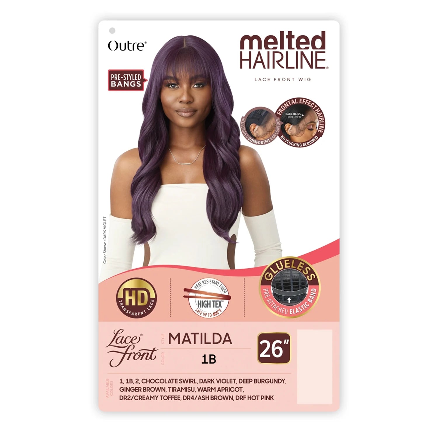 Outre HD Lace Front Synthetic Wig Melted Hairline Glueless Matilda