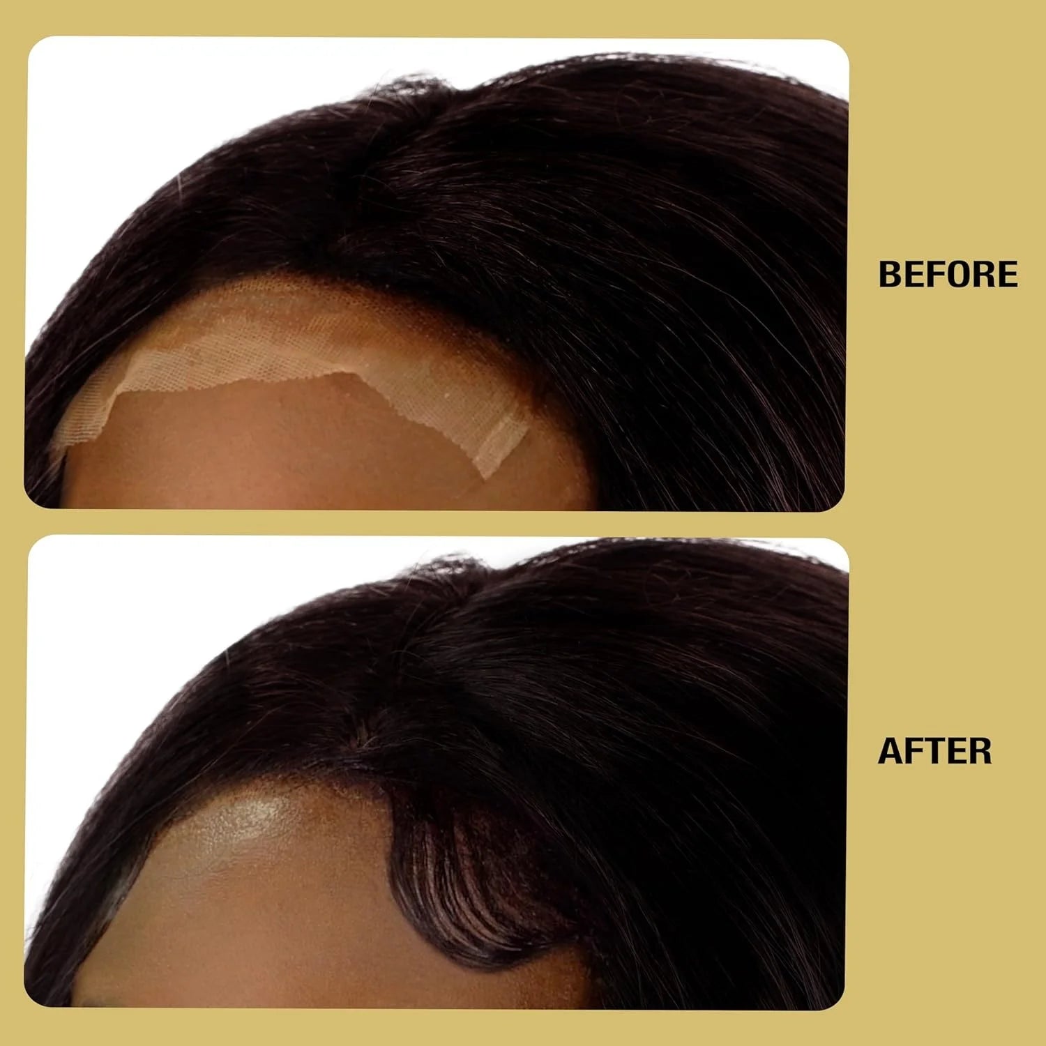 Ebin New York Wonder Lace Bond Adhesive Melting Spray Extreme Firm Hold Sensitive - Long Lasting Hold, Gentle on Skin