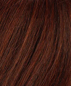 Outre Human Hair Blend HD Lace Front Synthetic Wig Airtied Glueless Fully Hand-Tied 13X4 HHB-Loose Deep 12"