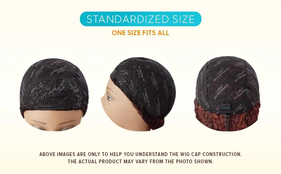 Outre Wig Converti-Cap Dominican Bounce - Tight Curl Style, Natural Look, Easy to Install, Versatile Styling