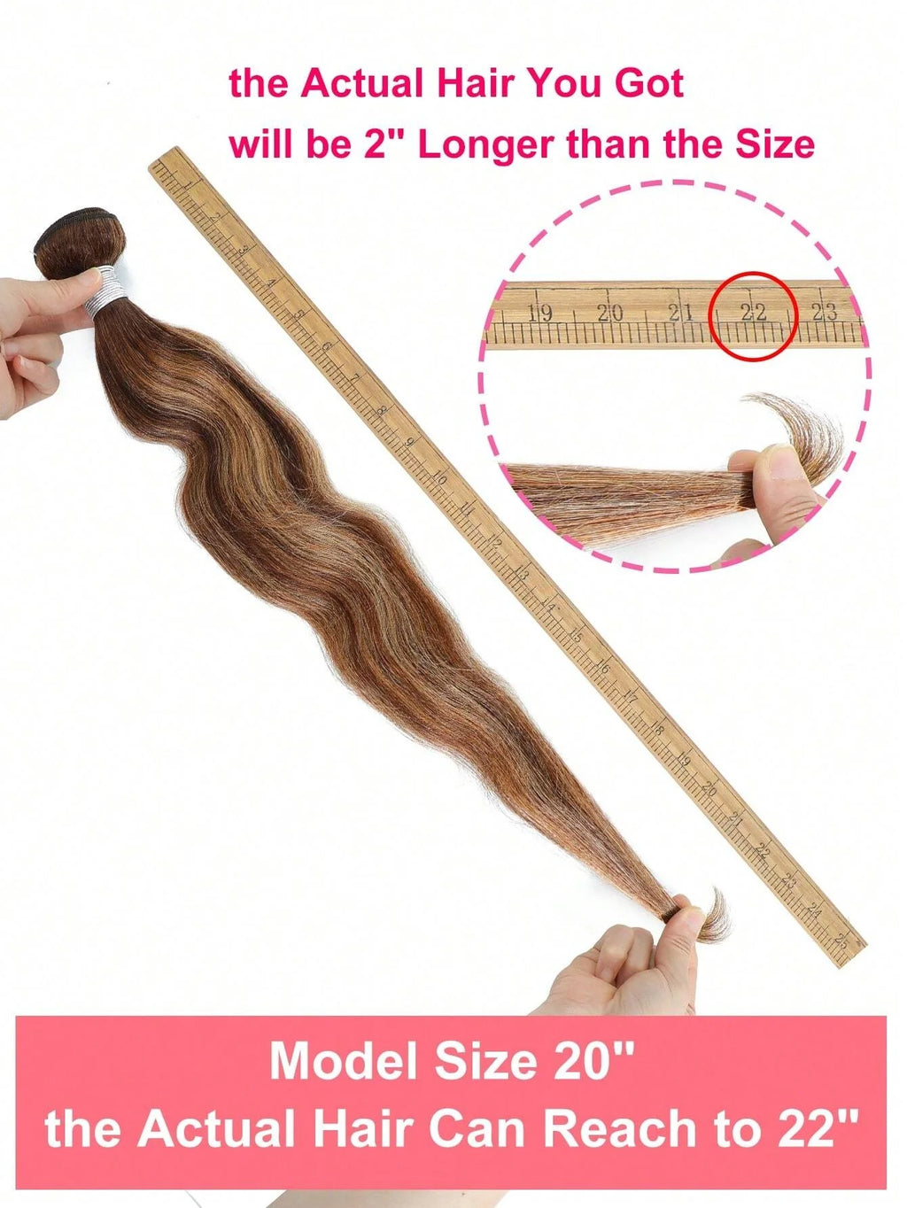 4/27 Color Human Hair Body Wave Highlight 3 Bundles Honey Blonde Highlight Body Wave 100% Human Hair Bundle Pre-Plucked