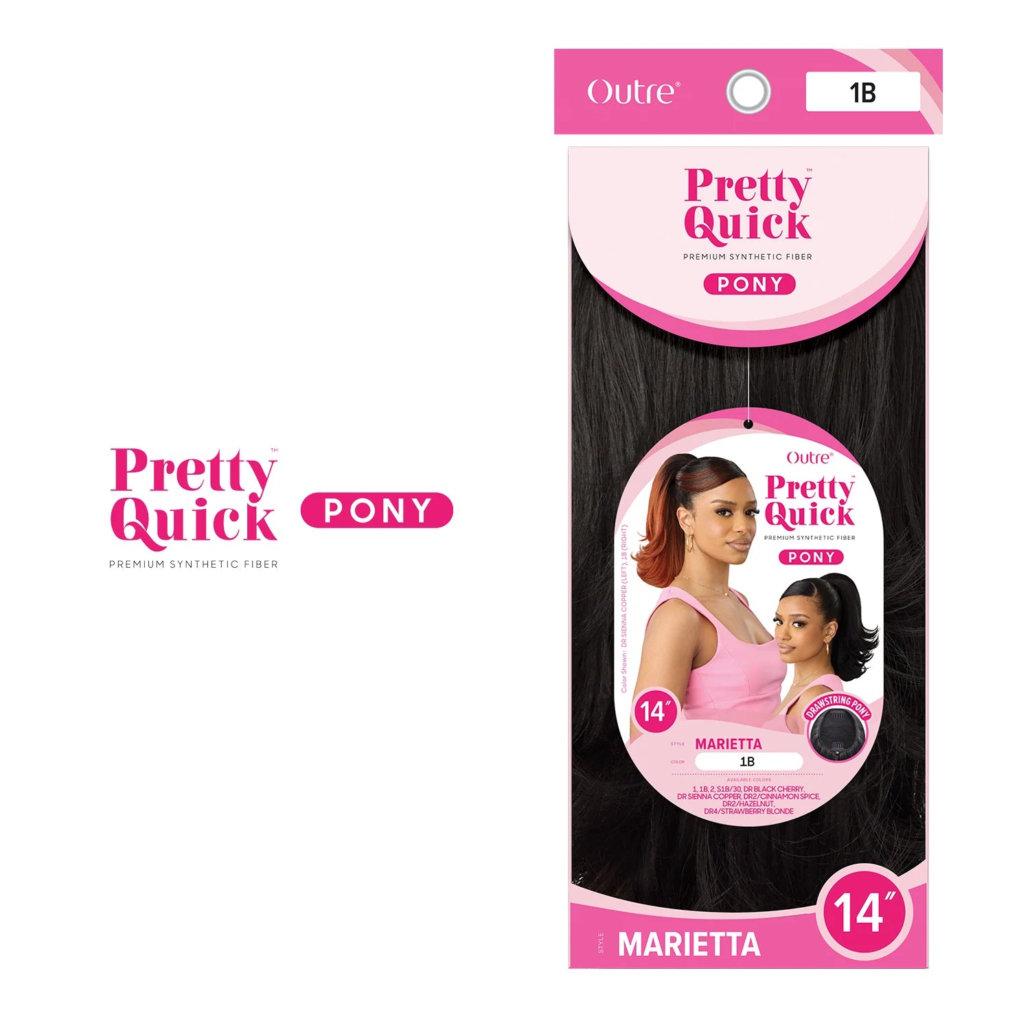 Outre Drawstring Synthetic Ponytail Pretty Quick Pony Marietta