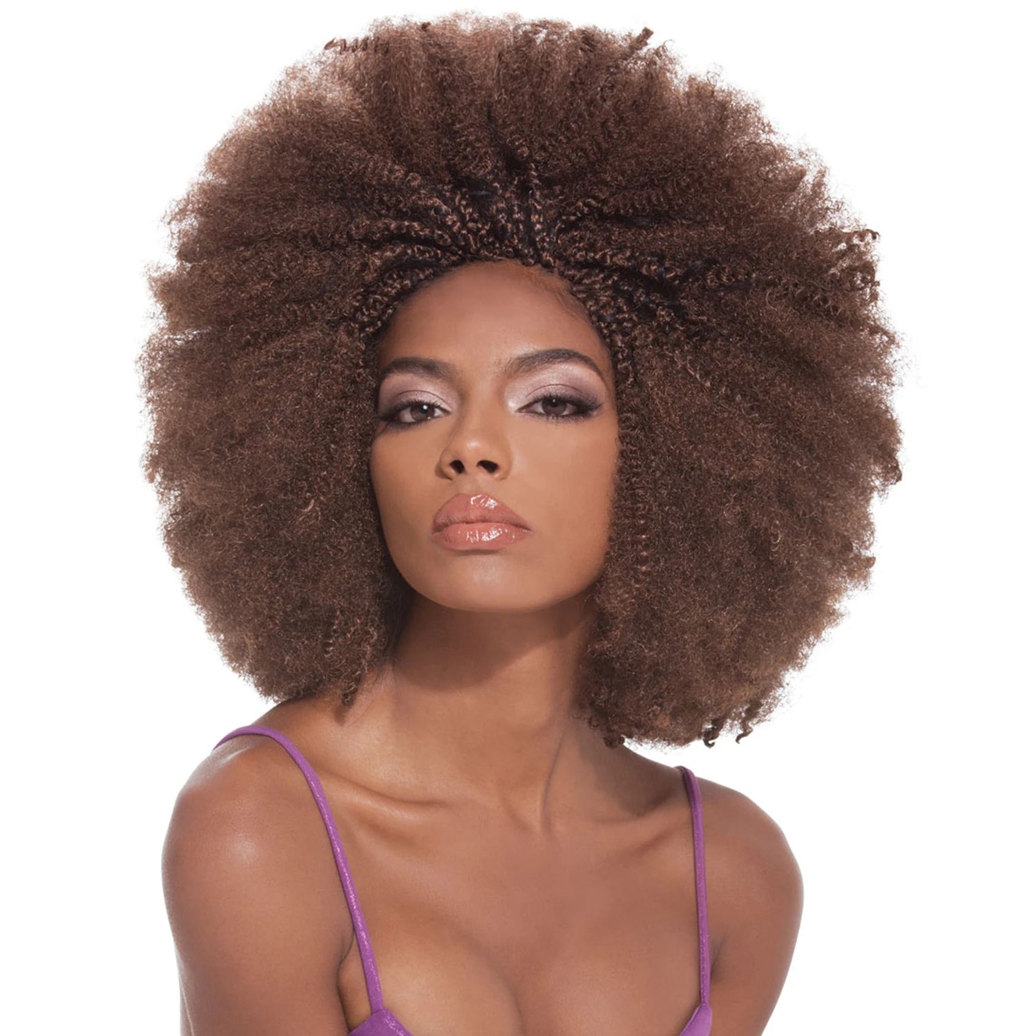 Janet Collection Remy Human Hair Braids Afro Kinky Bulk