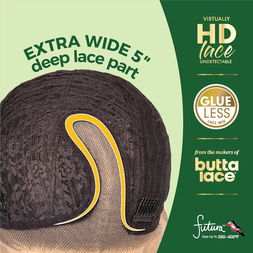 Sensationnel Synthetic HD Lace Front Wig Butta Lace Glueless Chic Bob Unit 1