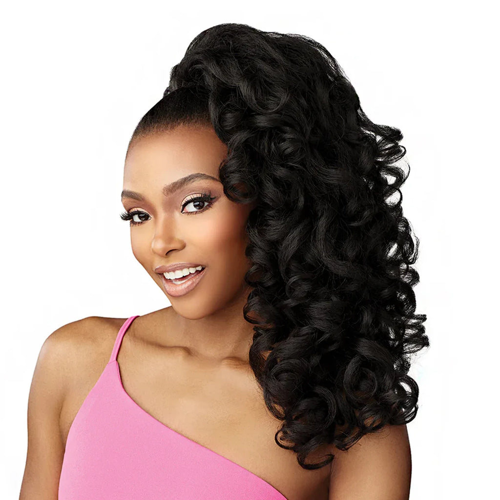 Sensationnel Synthetic Half Wig Instant Weave Drawstring Cap IWD 23