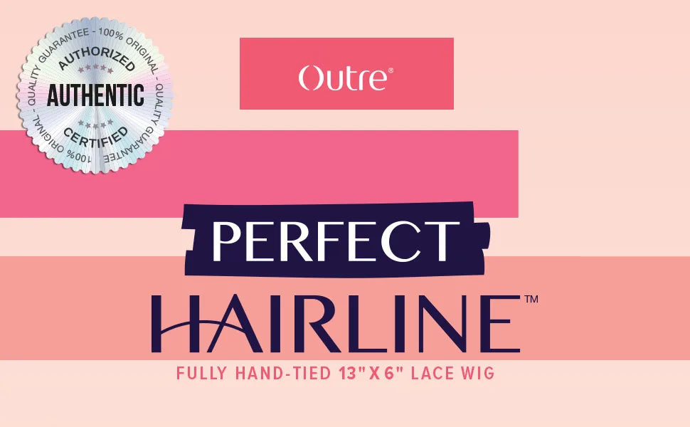 Outre Perfect Hairline HD Lace Front Wig Fully Hand-Tied 13X6 Lace Wig Jaylani - Soft, Natural Curls, Comfortable Wear