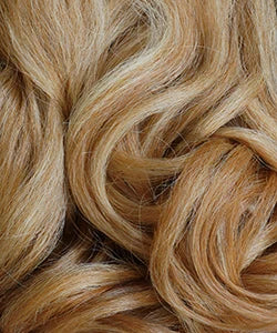 Janet Collection Human Hair Blend Synthetic Weave Remy Illusion Loose 3pcs