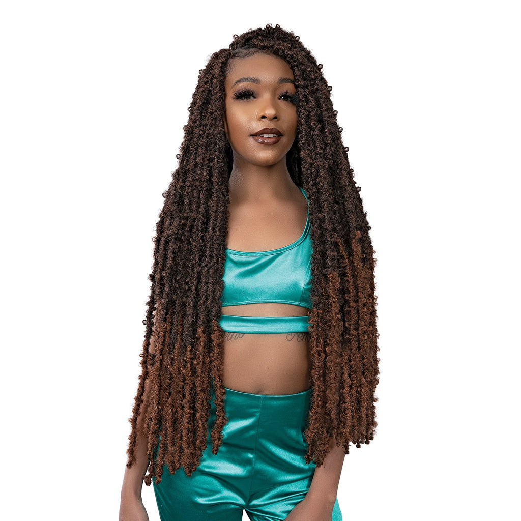 Janet Collection Synthetic Crochet Braids Nala Tress Bali Butterfly Locs 24"