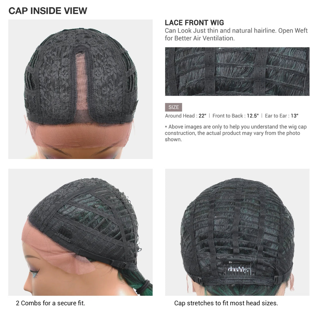 Sensationnel Synthetic Dashly HD Lace Front Wig Lace Unit 47