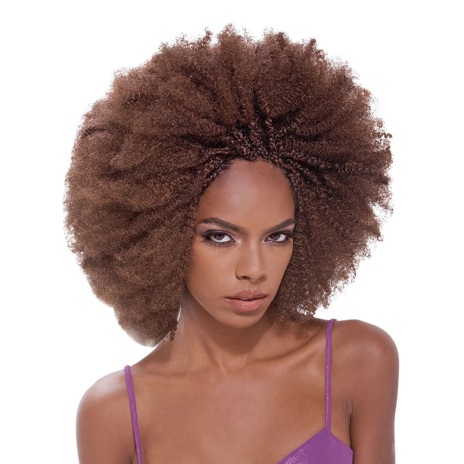 Janet Collection Remy Human Hair Braids Afro Kinky Bulk
