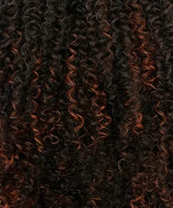 Sensationnel Instant Weave Half Wig Drawstring Cap IWD 20 - Long, Loose Curl Style, Natural Look, Quick & Versatile