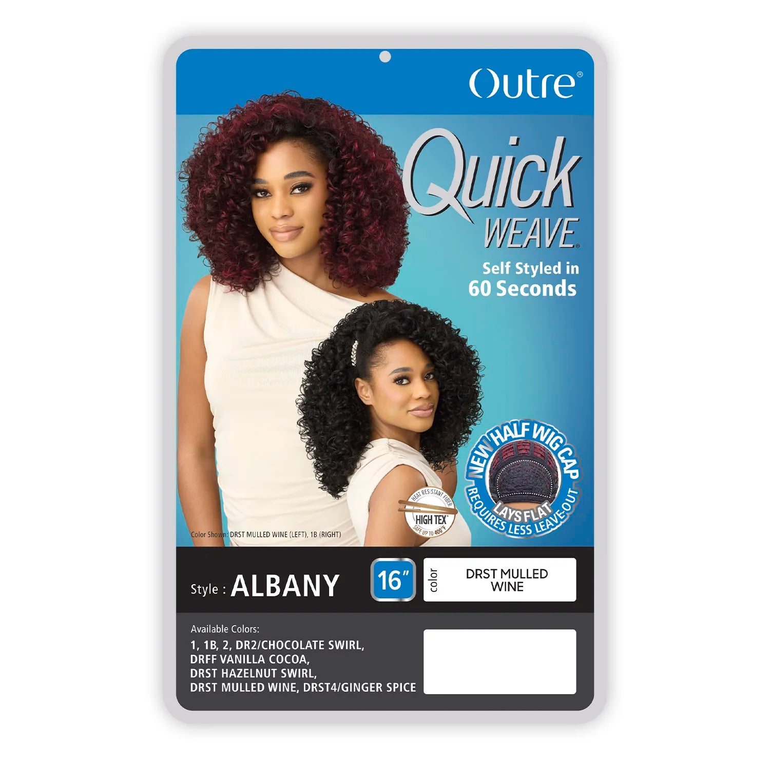 Outre Synthetic Half Wig Quick Weave Albany
