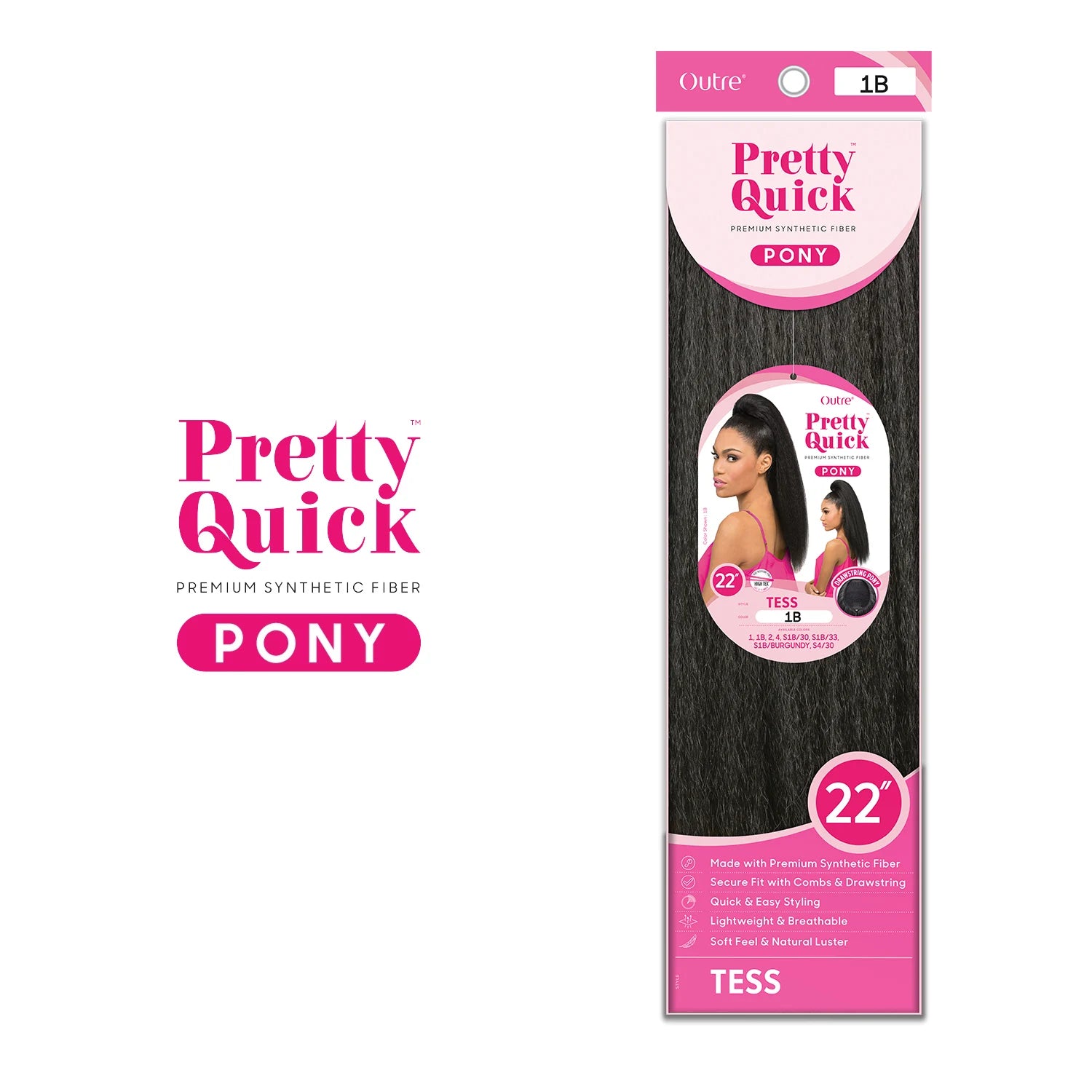 Outre Pretty Synthetic Quick Pony Tess