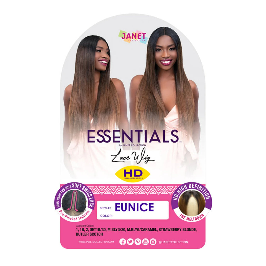 Janet Collection Essentials HD Swiss Lace Front Synthetic Wig Eunice