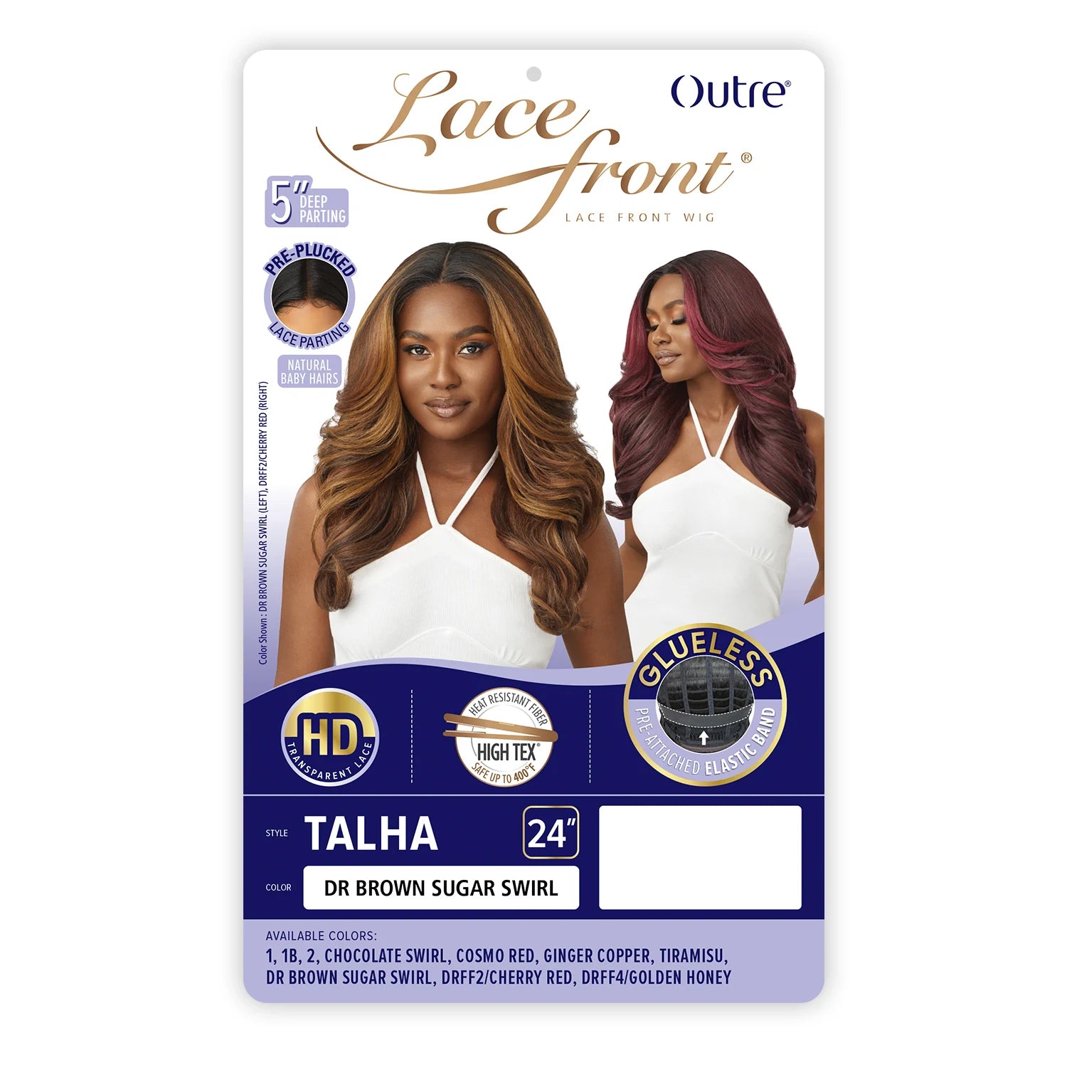 Outre HD Lace Front Synthetic Wig Glueless Talha