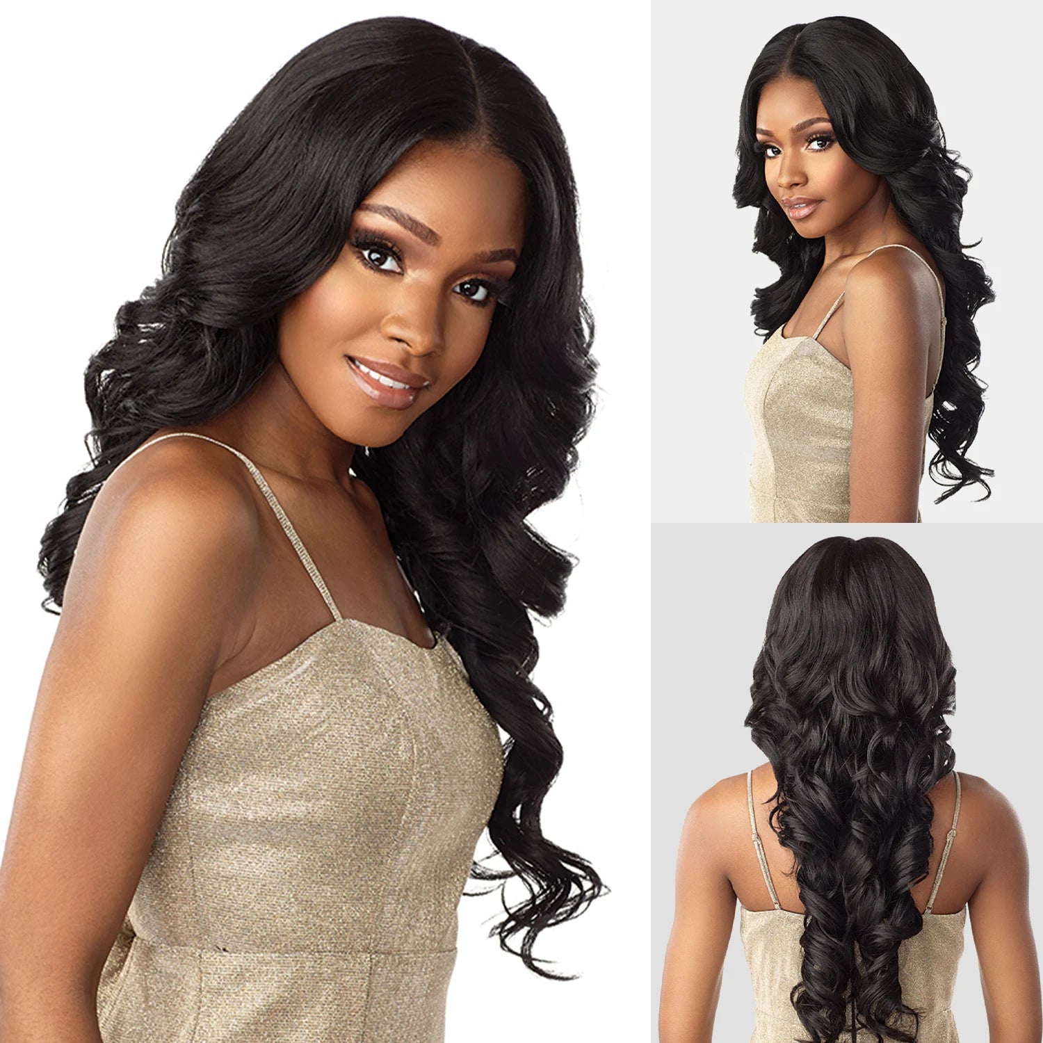 Sensationnel Butta Lace HD Lace Front Wig Unit 20 - Long, Soft Texture, Natural Look, Easy to Style