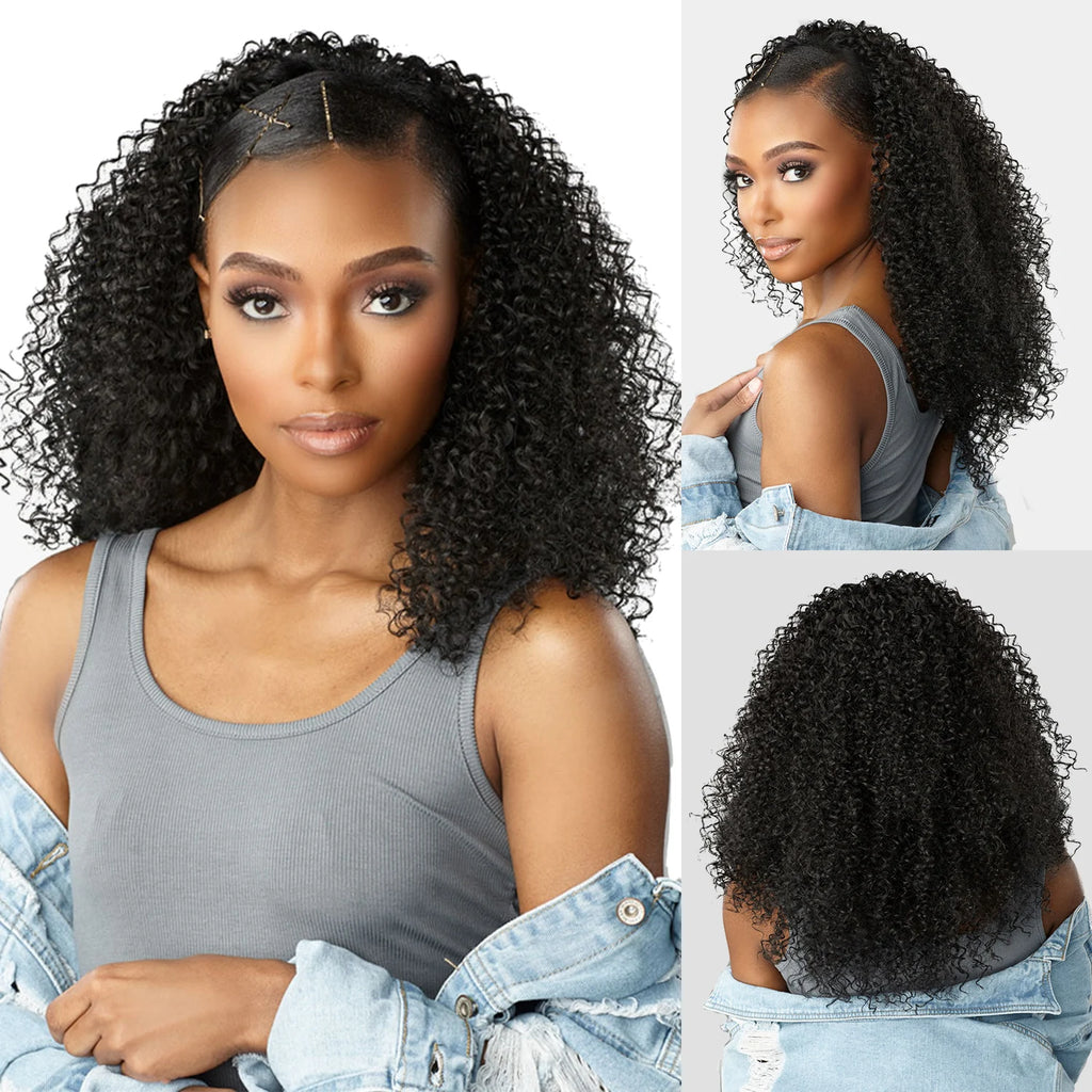 Sensationnel Textured Synthetic Clip-Ins Weave Curls Kinks N Co Move Maker 14"