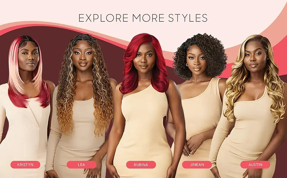 Outre Melted Hairline Glueless HD Lace Front Wig Kamiyah – Glueless, Pre-Plucked, Heat Safe