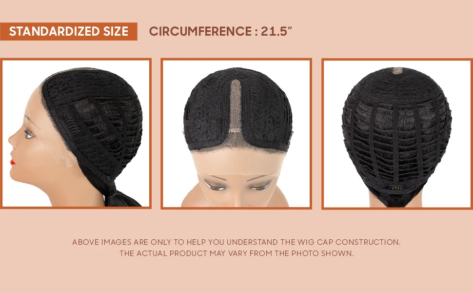 Outre Soft N Natural HD Lace Front Wig Neesha 203 – Textured Hair, Natural Look, Soft and Lightweight