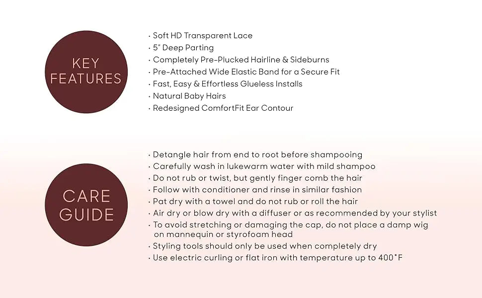 Outre Melted Hairline Glueless HD Lace Front Wig Kamiyah – Glueless, Pre-Plucked, Heat Safe