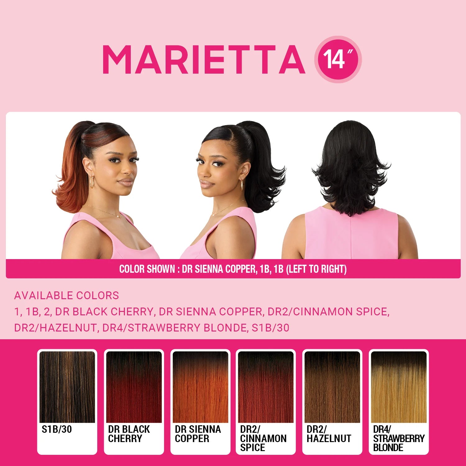 Outre Drawstring Synthetic Ponytail Pretty Quick Pony Marietta