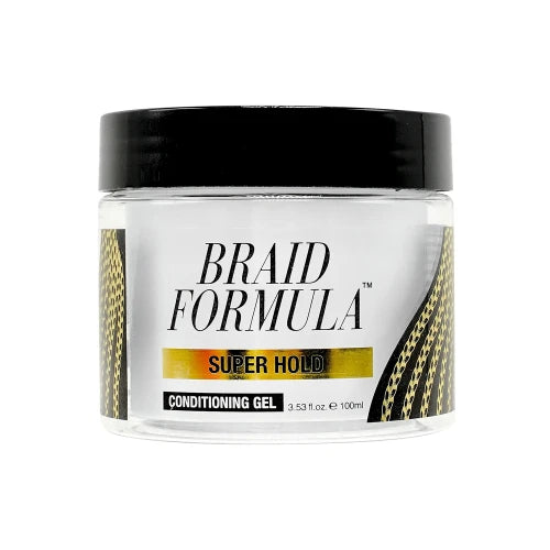 Ebin New York Braid Formula Conditioning Gel Super Hold - Extra Strong Hold, Frizz Control, Long Lasting Braids