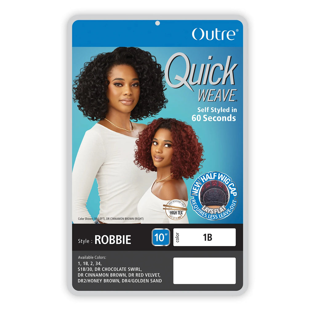 Outre Synthetic Half Wig Quick Weave Robbie
