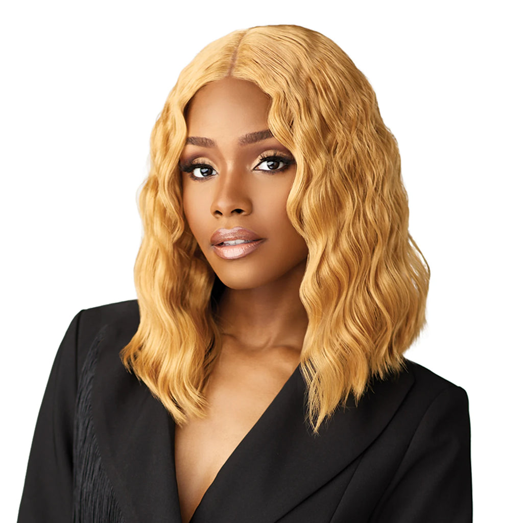 Sensationnel HD Lace Front Synthetic Wig Butta Lace Glueless Chic Bob Lob Unit 6